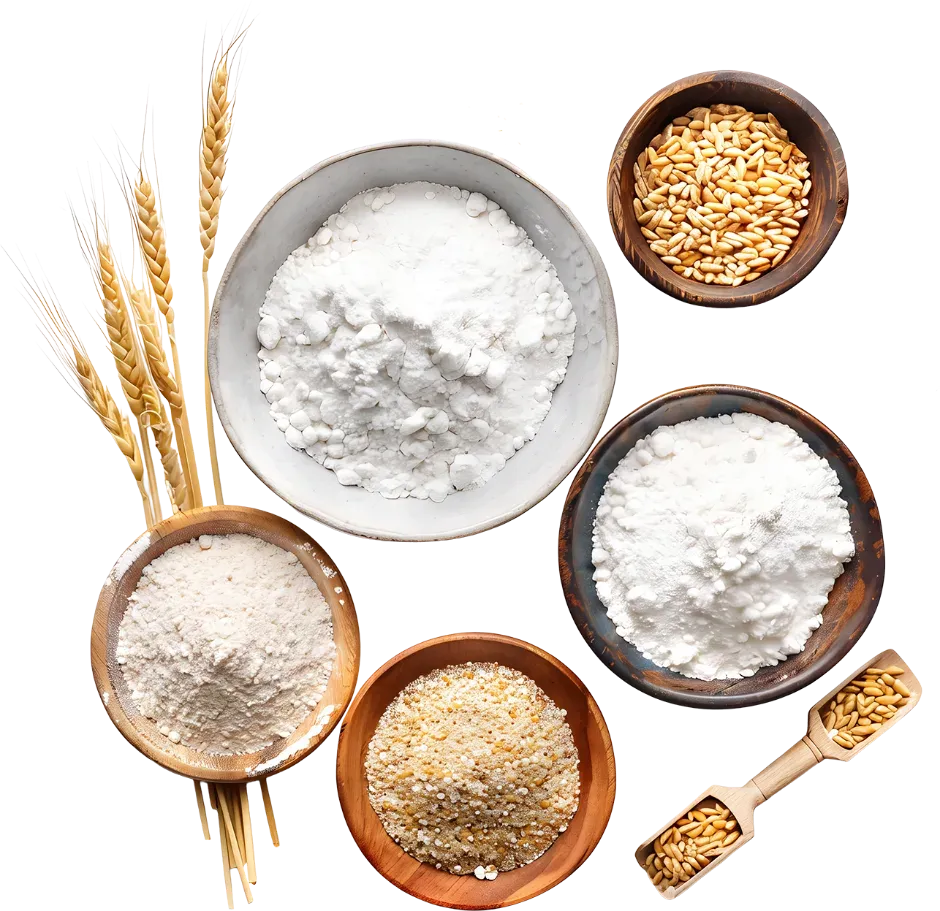 Harinas alternativas y cereales